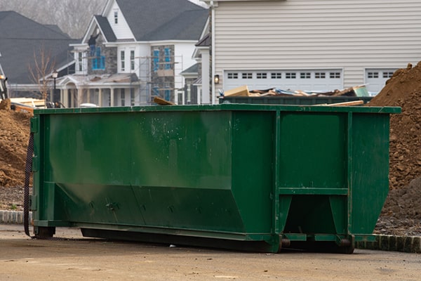 we offer a variety of sizes for construction dumpsters, including 10, 20, 30, and 40-yard options